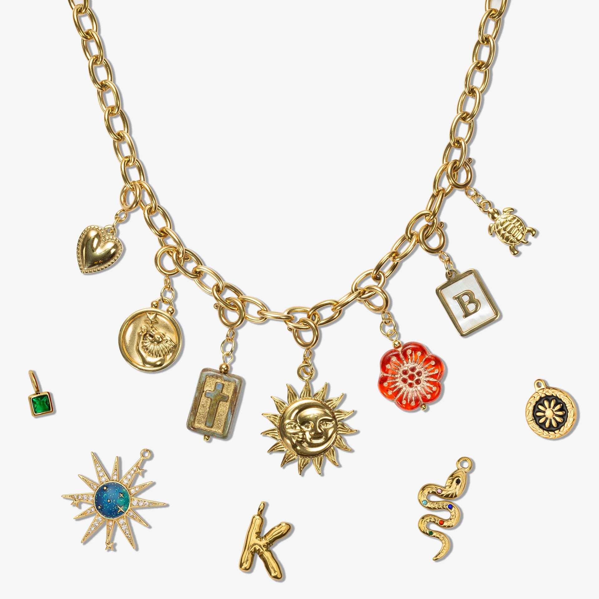 h'eres × semoh BUNDLE CHAIN CHARM h'eres × semoh BUNDLE CHAIN CHARM 【公式通販】